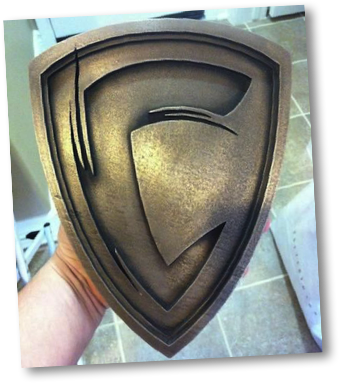 the stand for courage shield