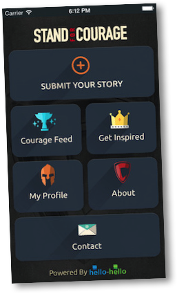 the stand for courage mobile app